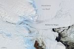 Denman Glacier Losing Some of Its Footing