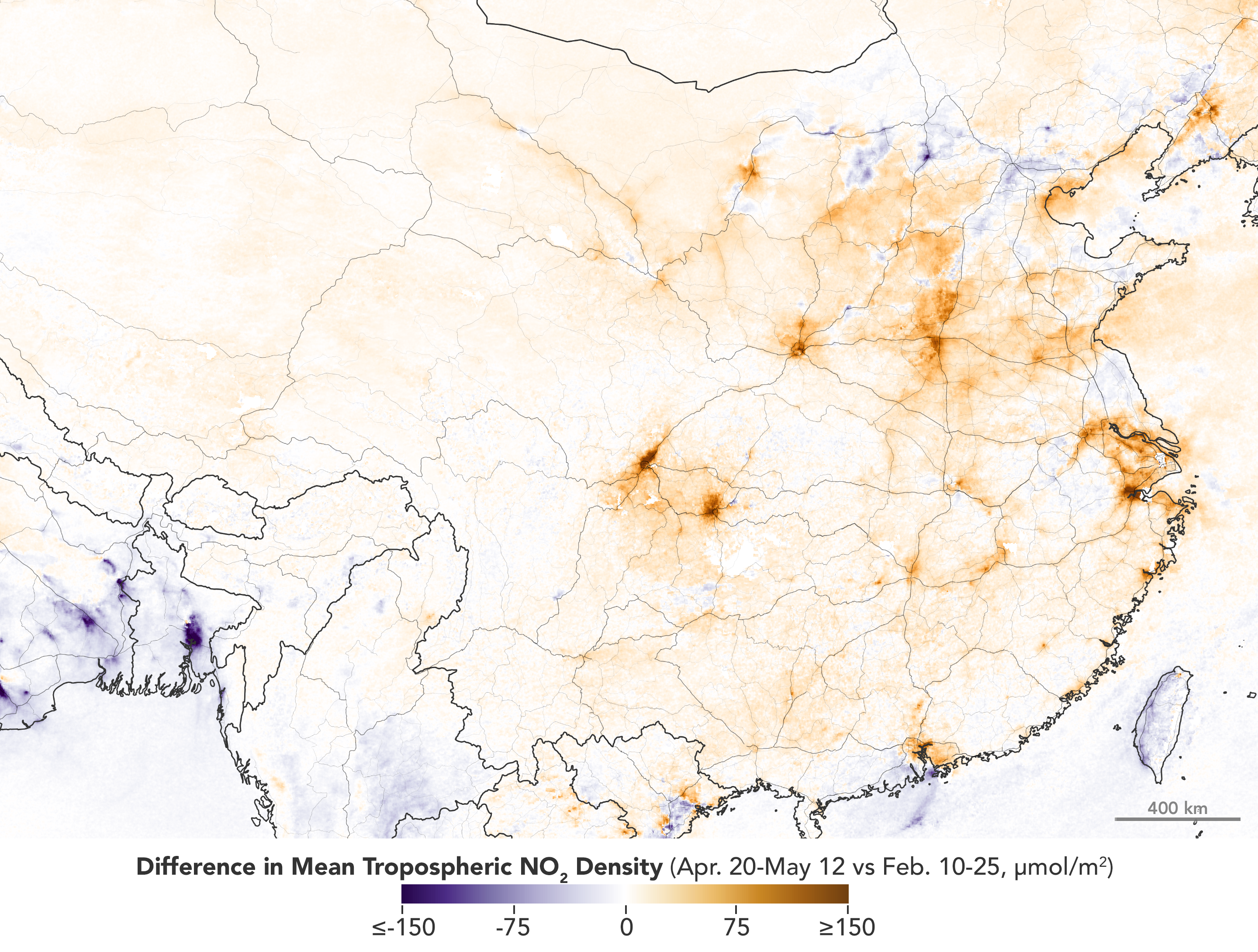 Nitrogen Dioxide Levels Rebound in China - related image preview