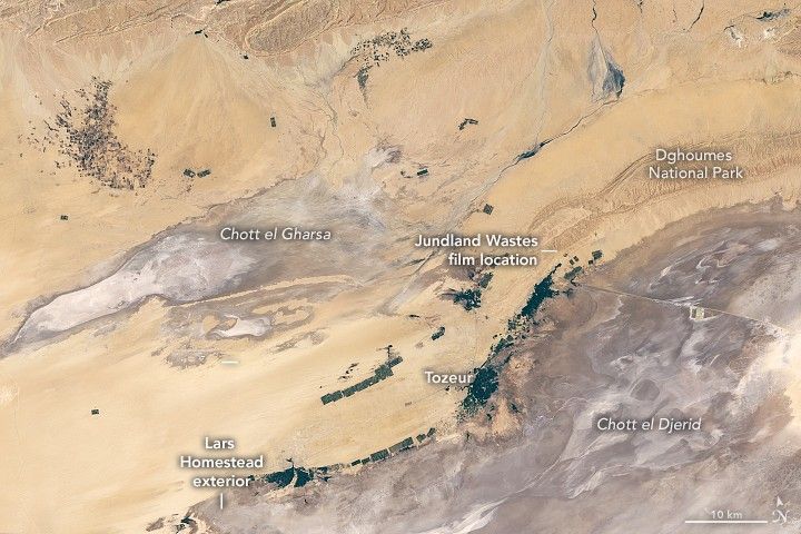 In a Desert Not So Far Away