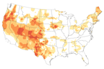 A Third of the U.S. Faces Drought