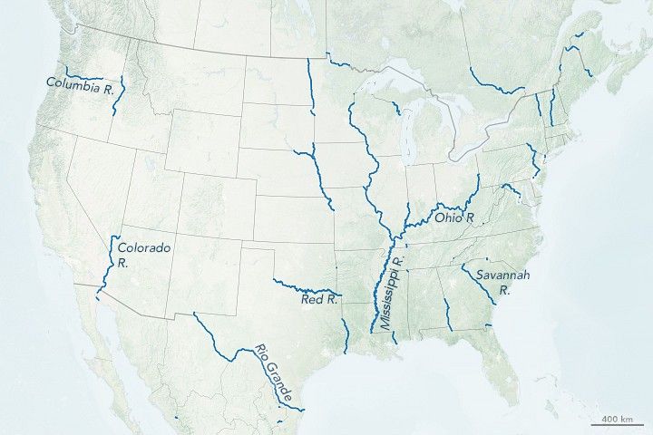 How Rivers Shape States