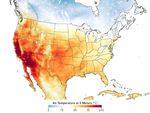 California Heatwave Fits a Trend