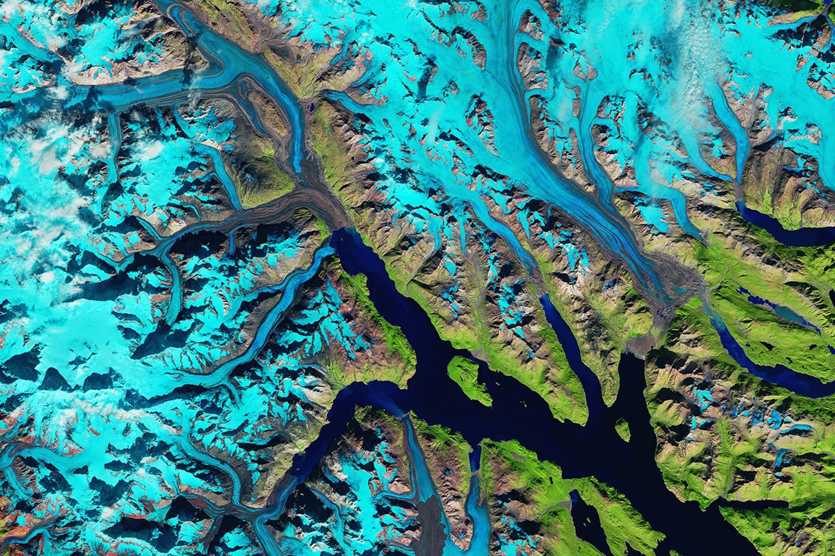 Where Ice Still Flows into Glacier Bay