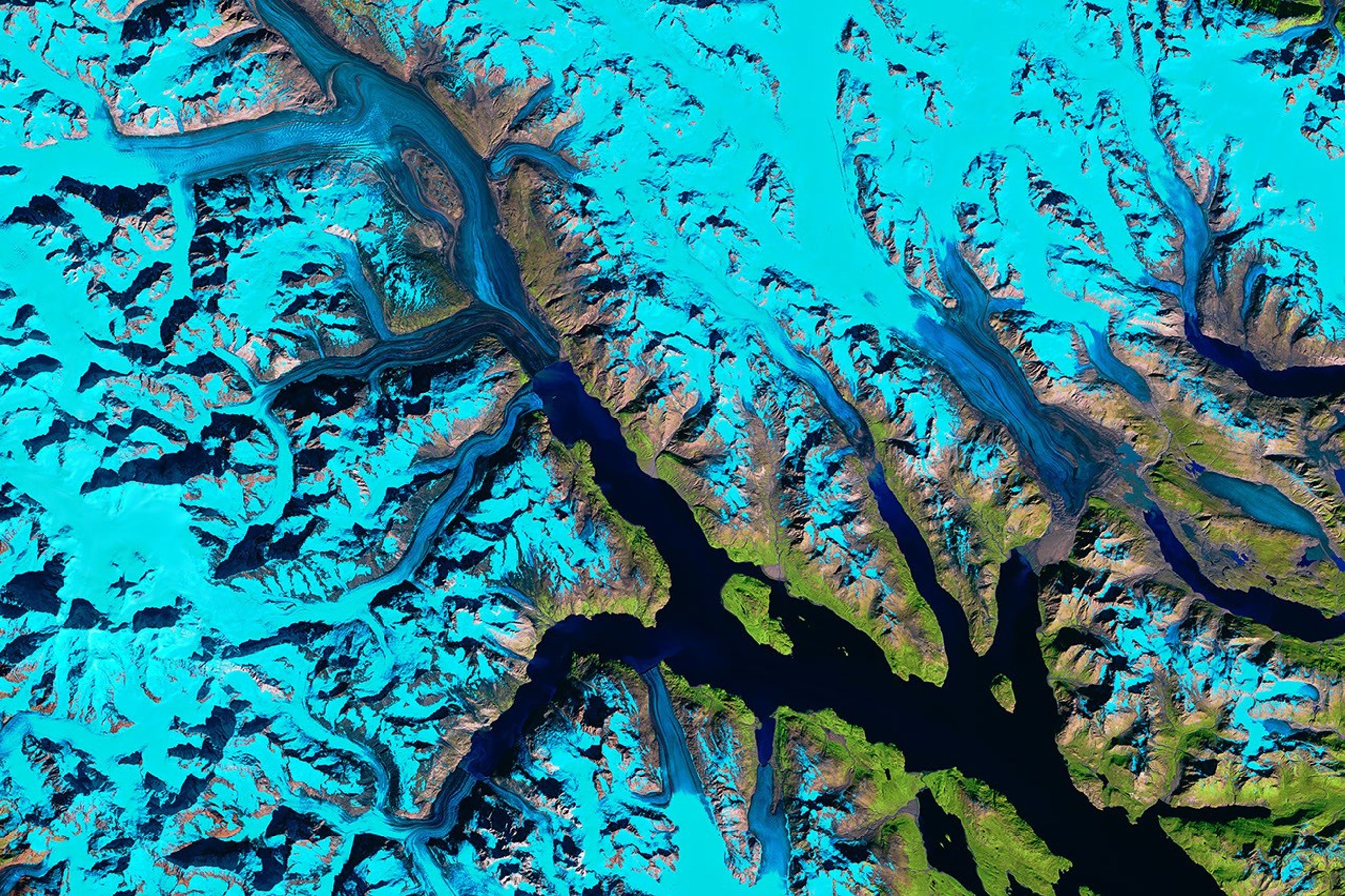 Where Ice Still Flows into Glacier Bay