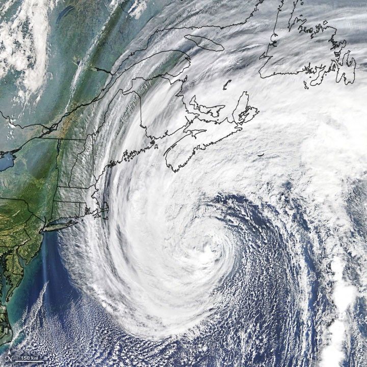 
			Hurricane Teddy Approaches Nova Scotia - NASA Science			