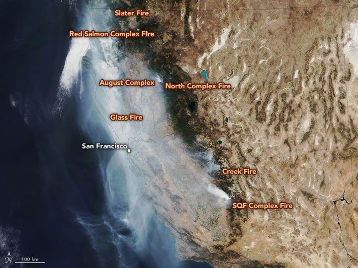 California's Nightmare Fire Season Continues - NASA Science