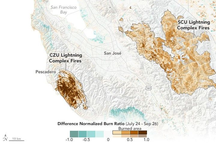 Assessing California Fire Scars