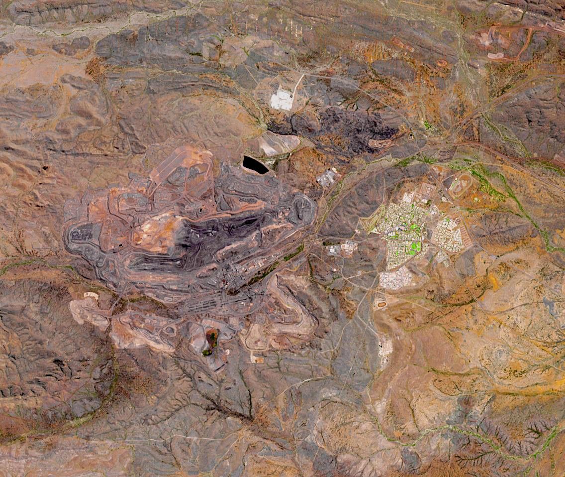 Mining for Iron at Mount Whaleback