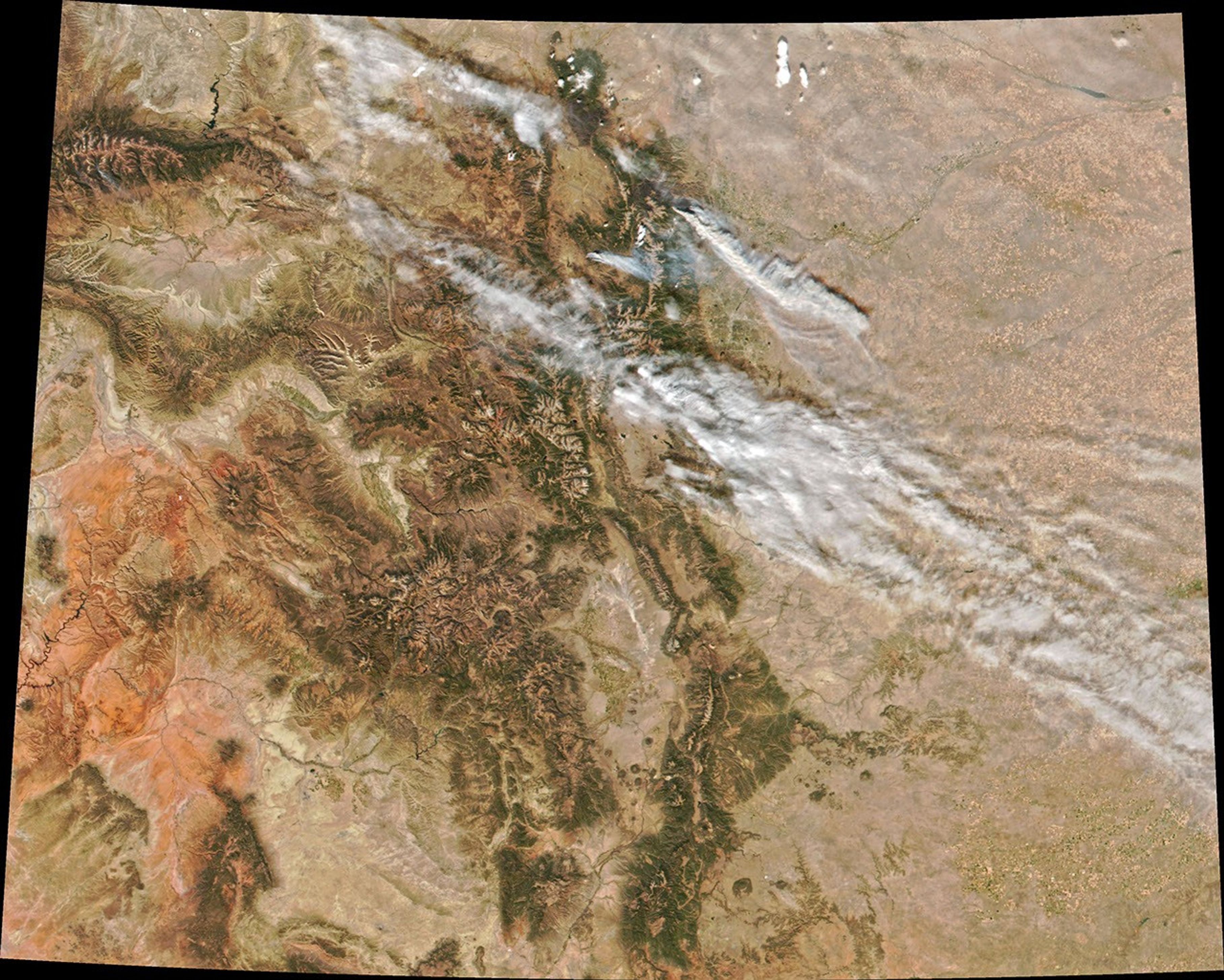 Record-Setting Fires in Colorado and California