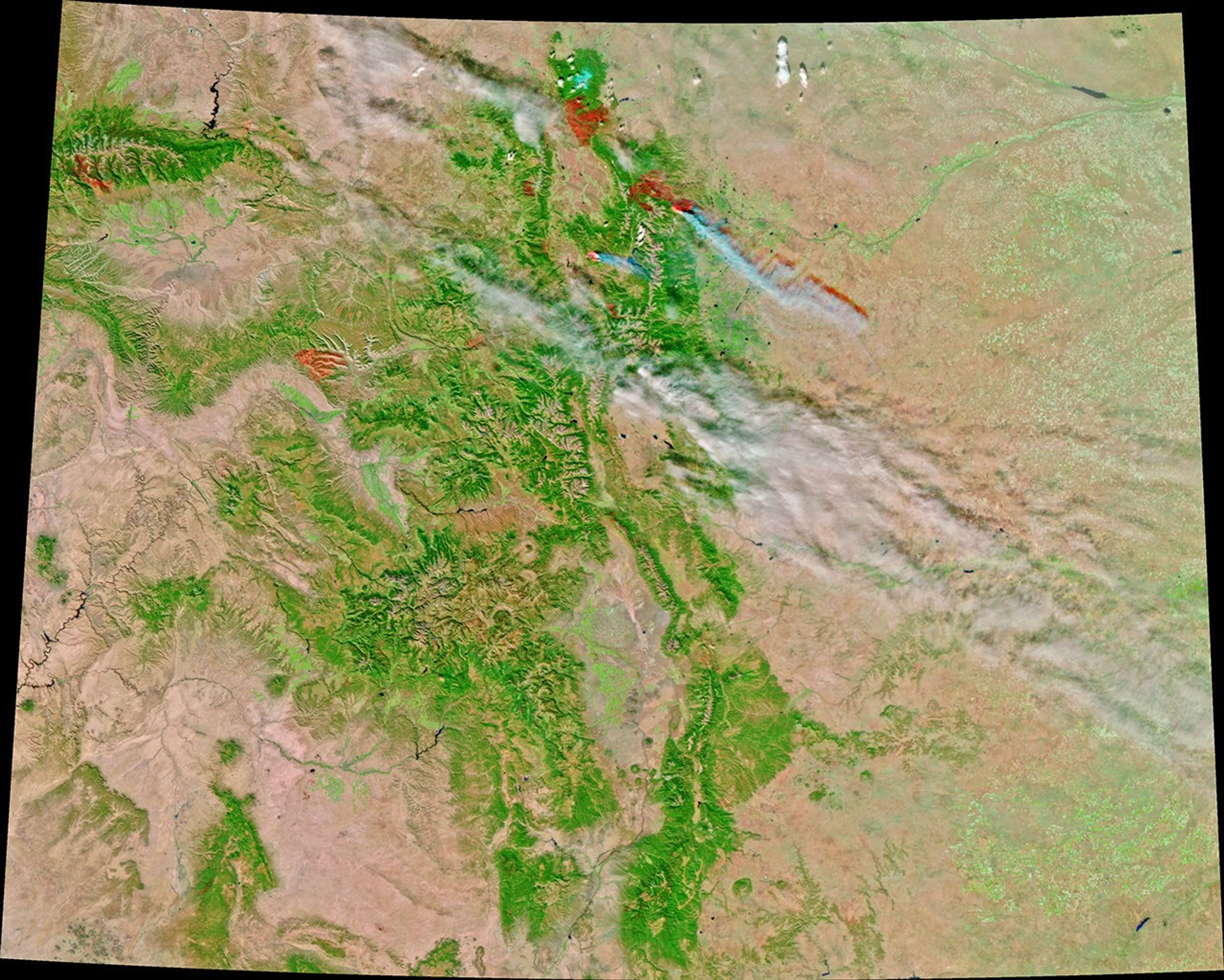 Record-Setting Fires in Colorado and California