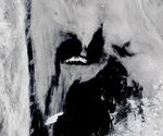 Iceberg A-68A Nears South Georgia
