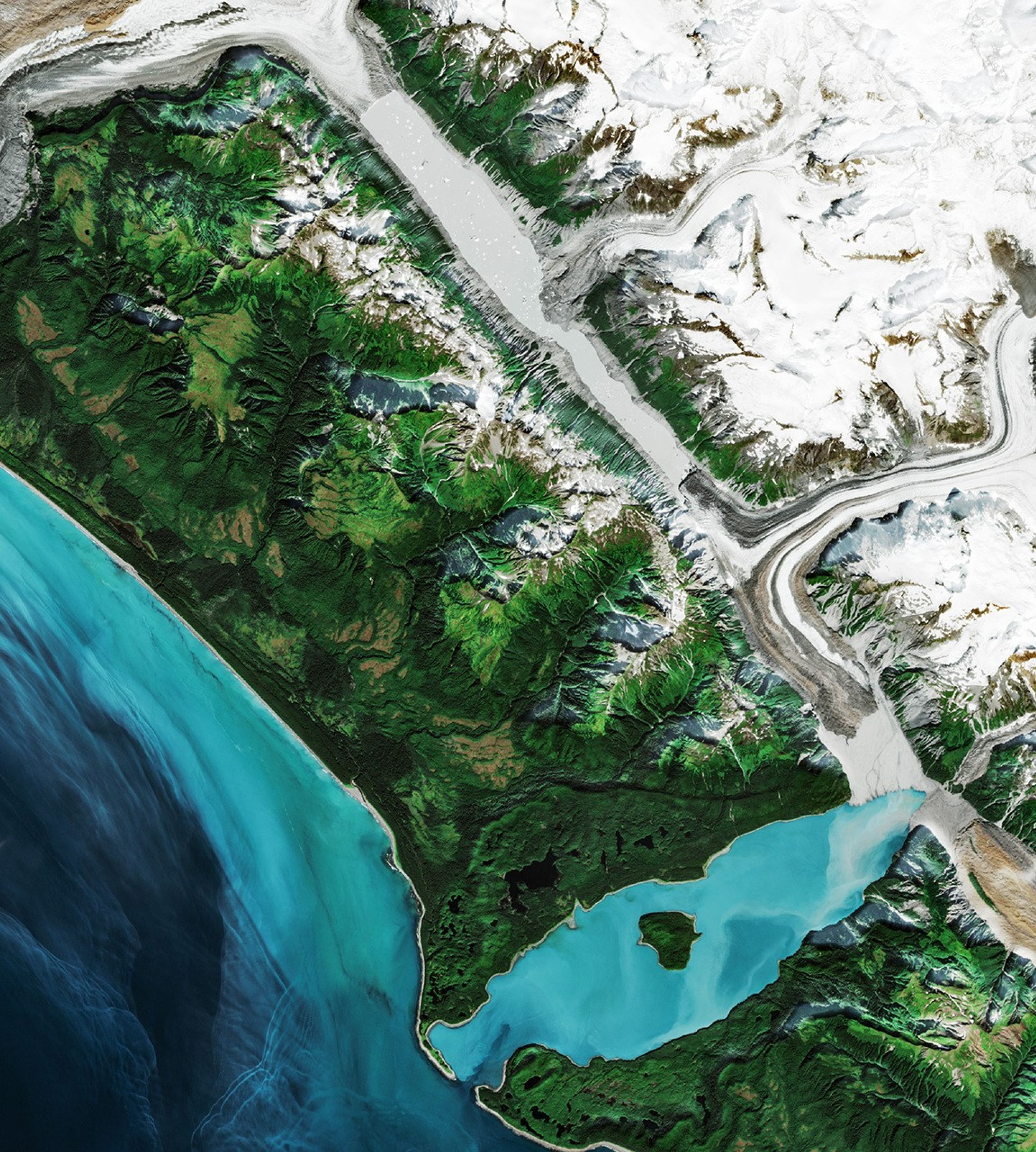 Outburst at Desolation Lake