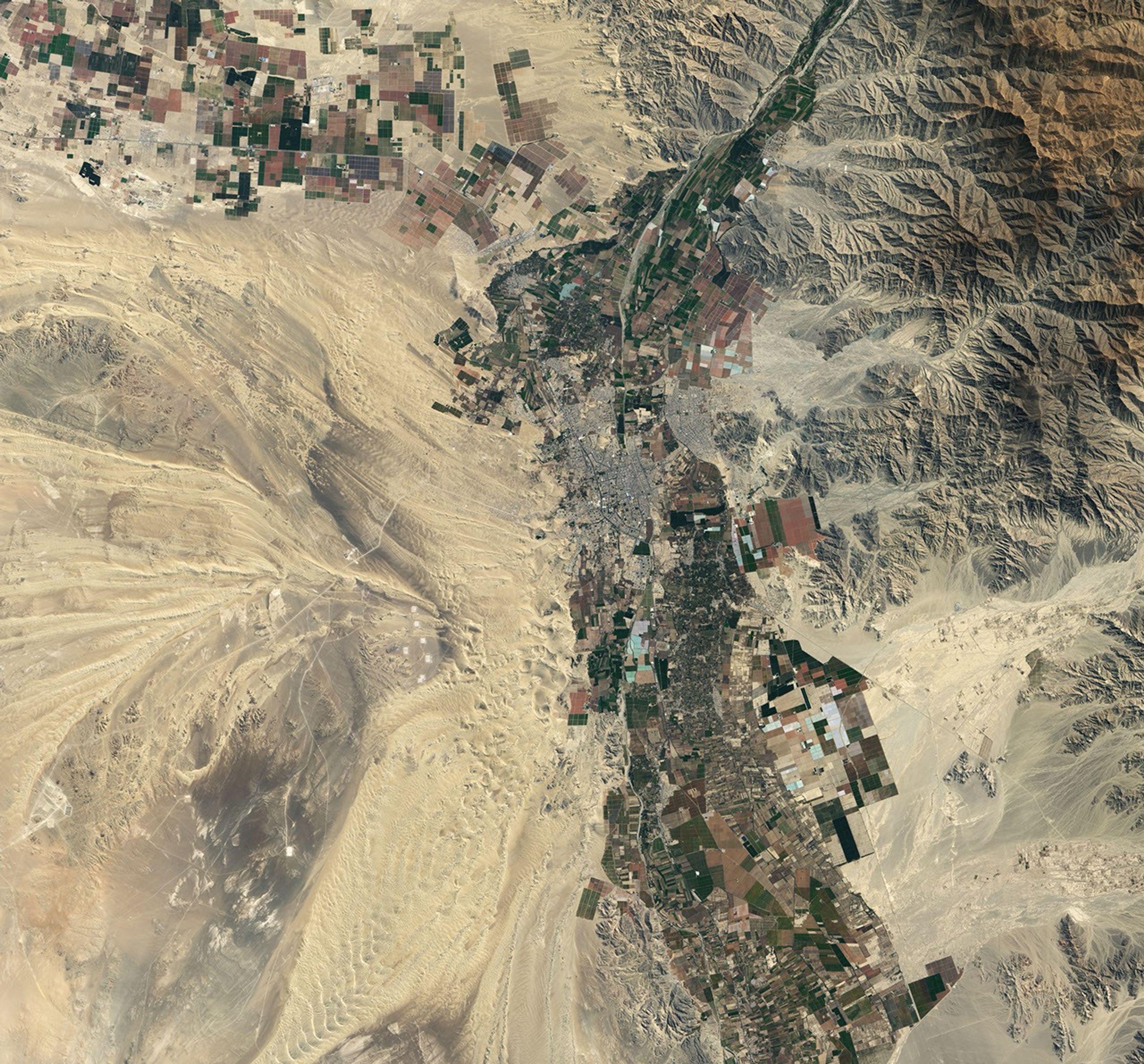 A Lagoon in the Desert