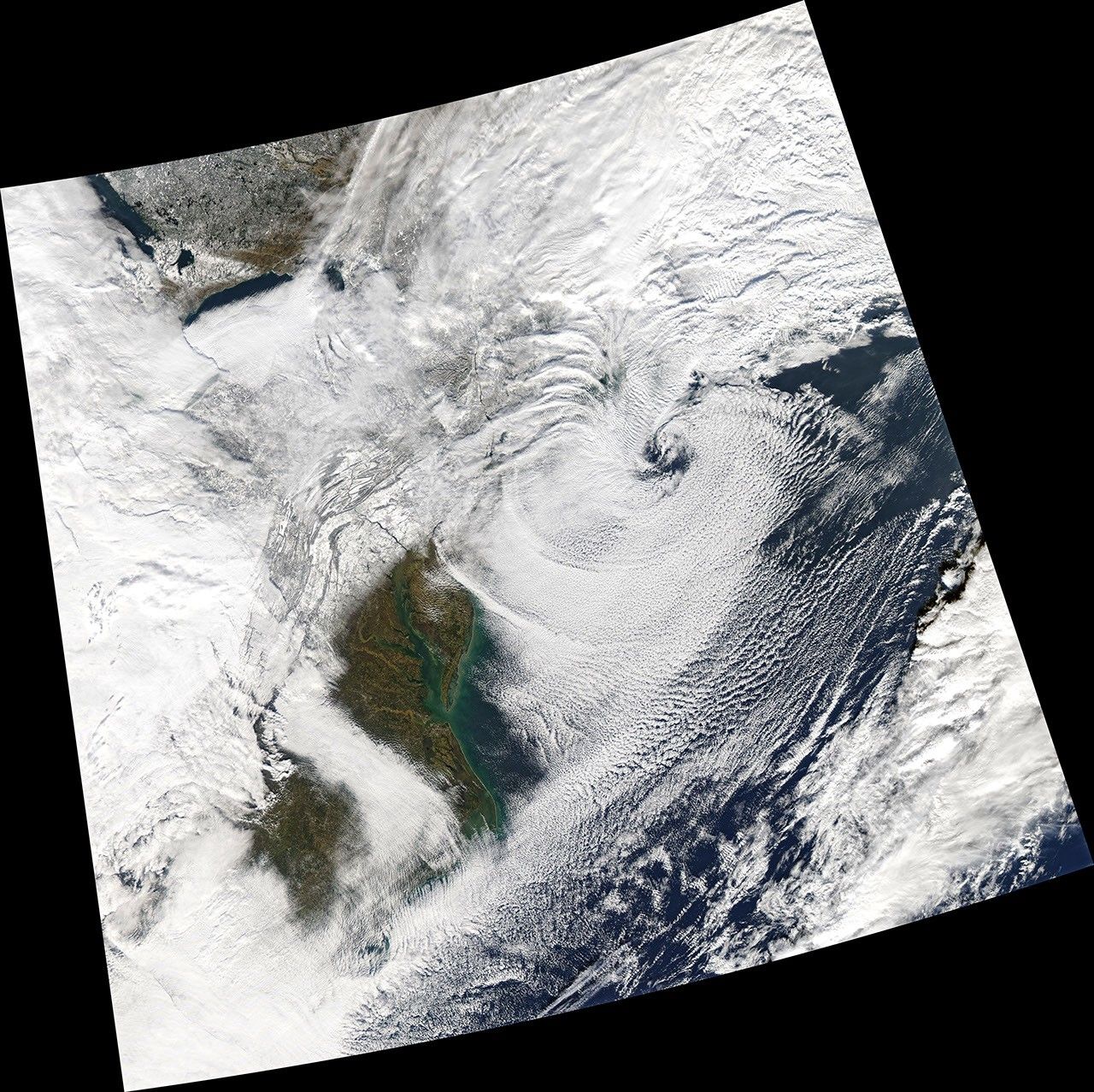 Nor’easter Exits the U.S. Northeast