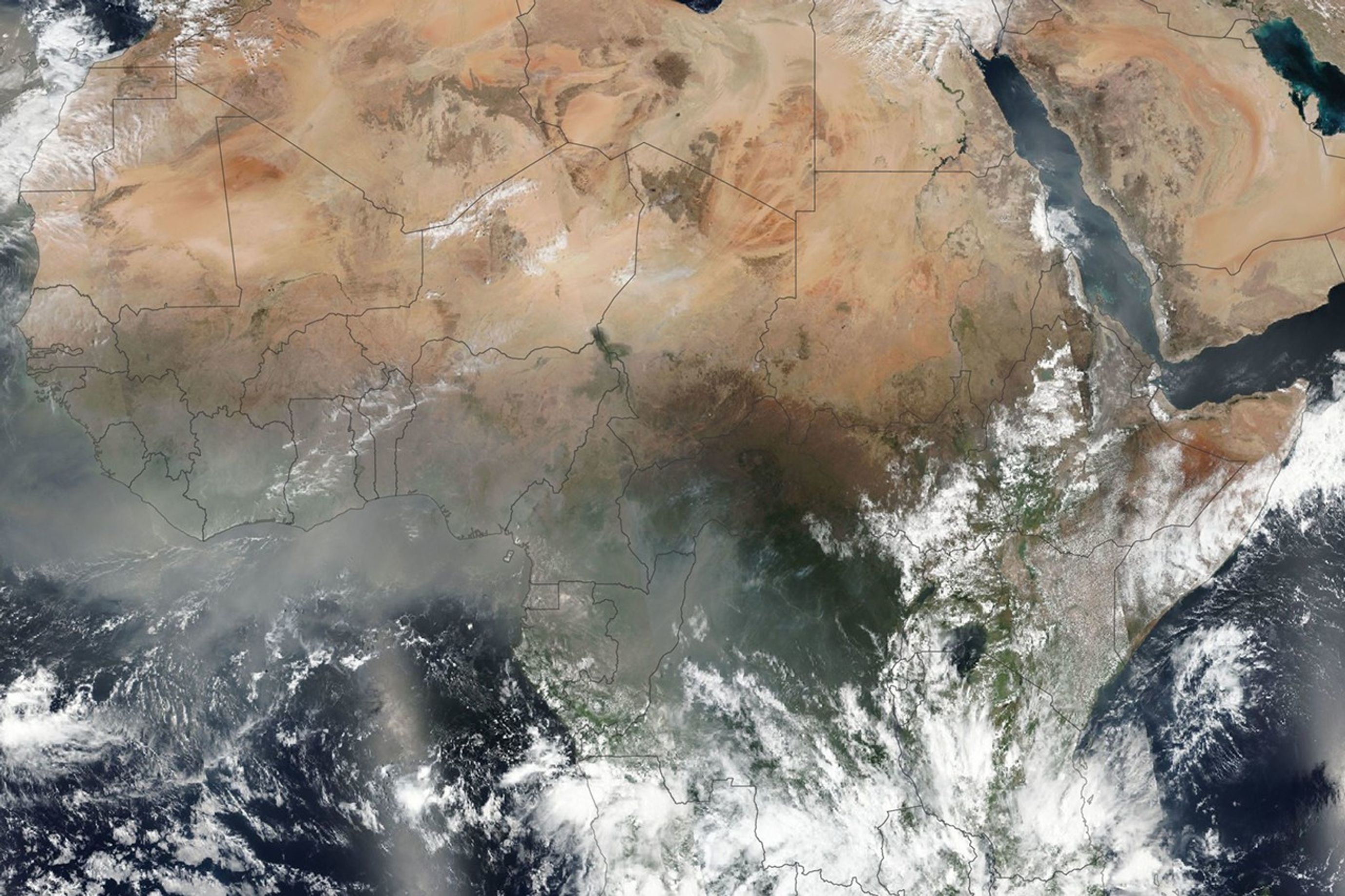 Reduced Fires Lead to Some Air Quality Improvements in Africa - related image preview
