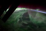 Cruising Past the Aurora Borealis