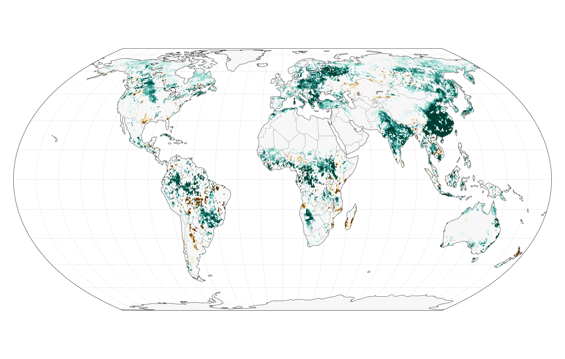 Leaf Area Index - 2000 - 2014