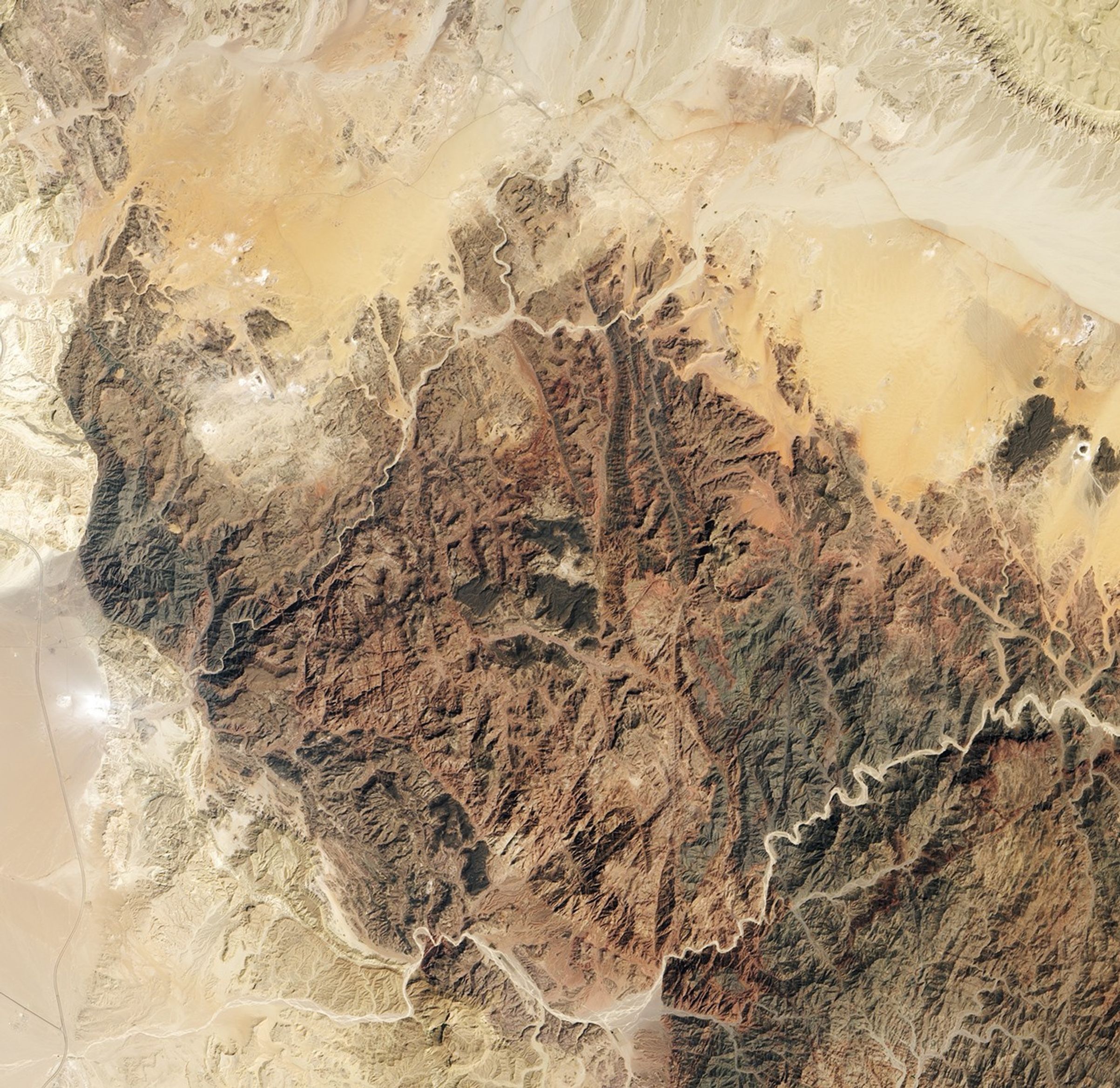 Dry Country of Turquoise