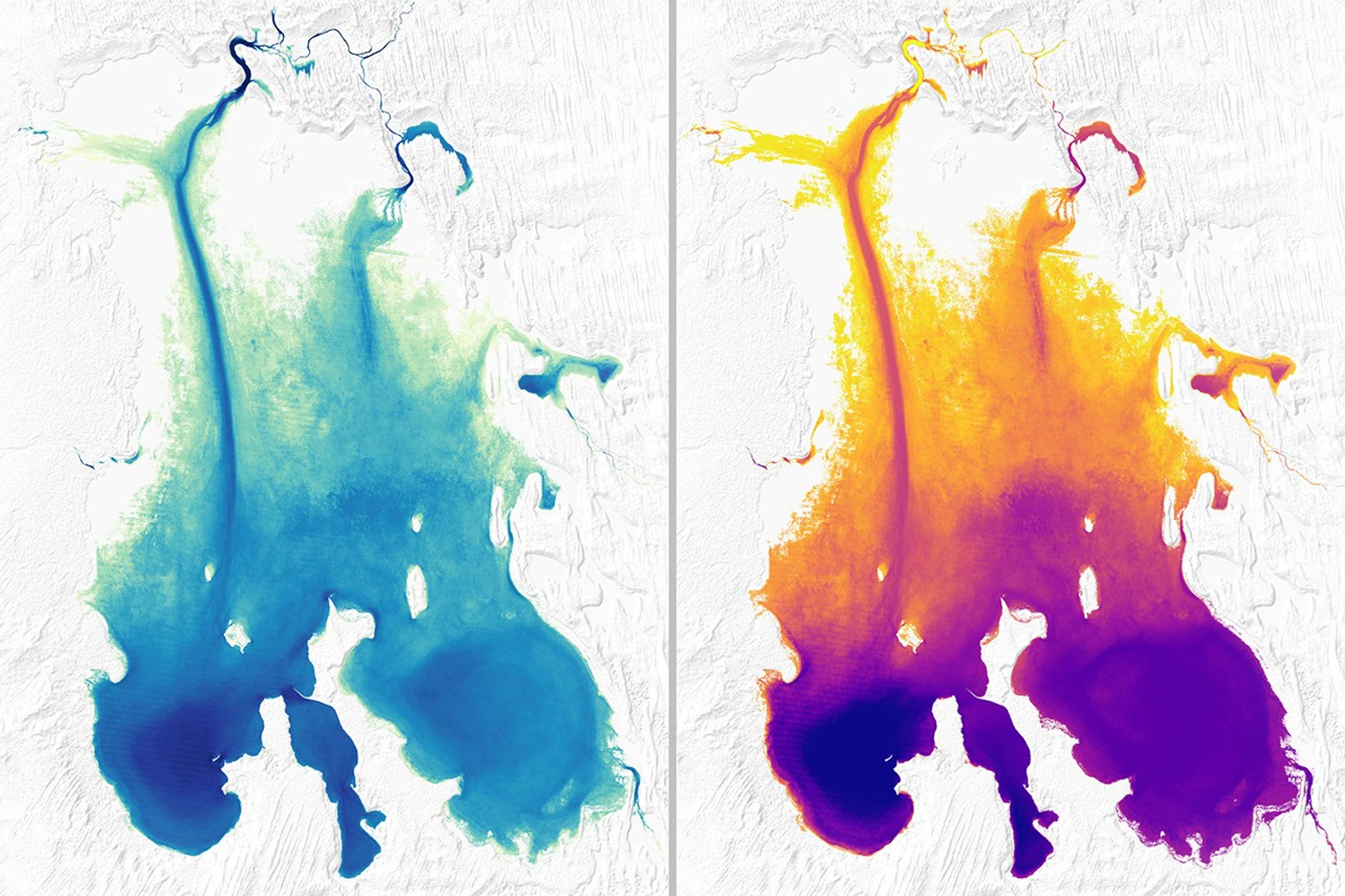 Sizing Up Remote Lakes