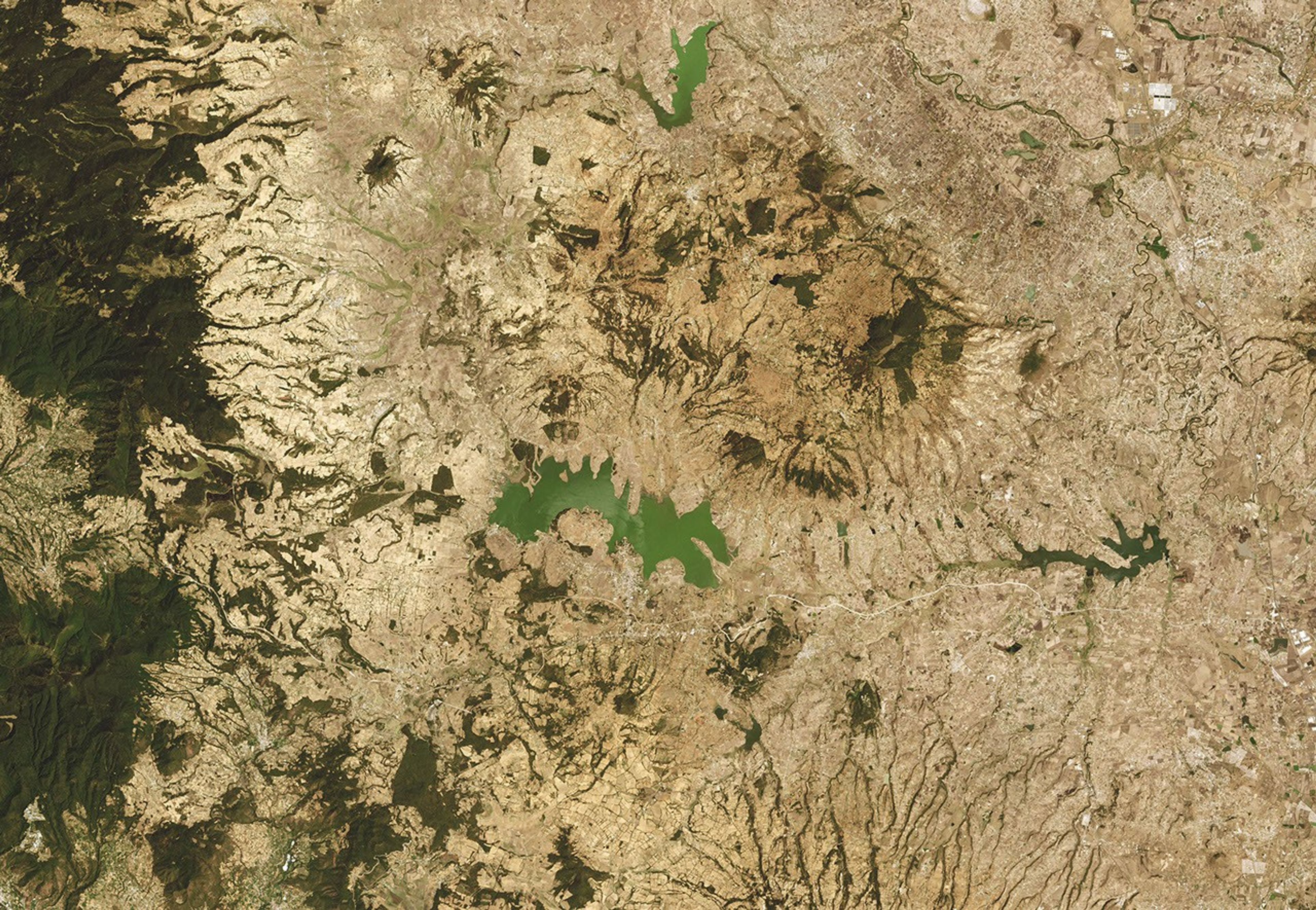 Widespread Drought in Mexico