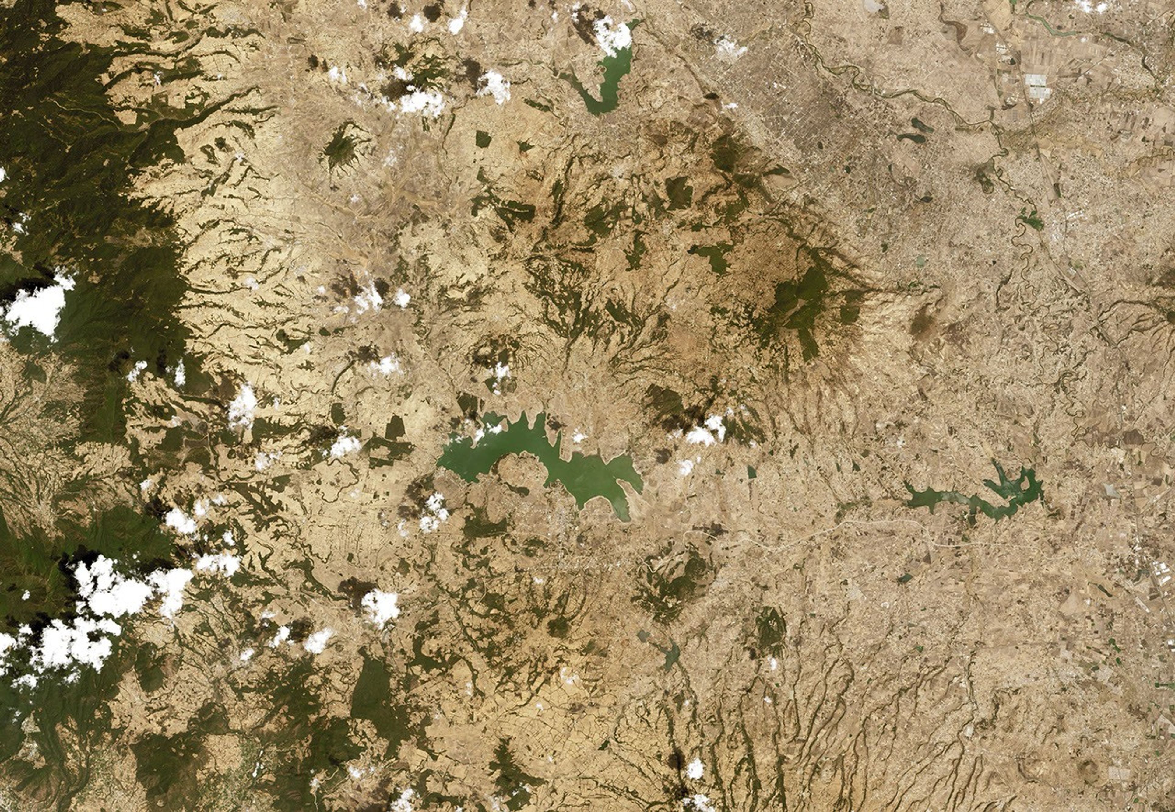 Widespread Drought in Mexico