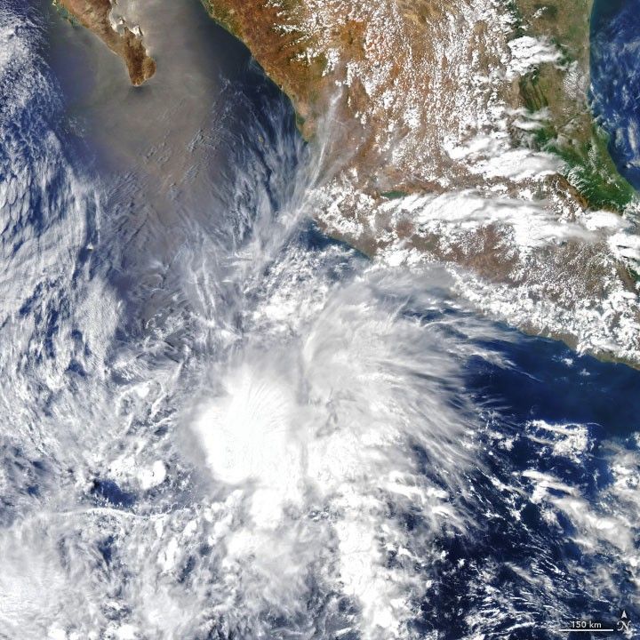 Early Storm in the Eastern Pacific