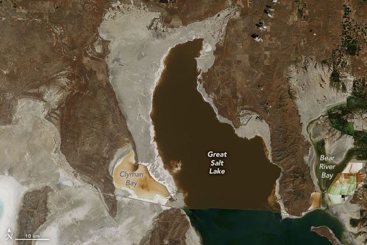 Record Low for Great Salt Lake