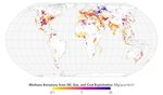Mapping Methane Emissions from Fossil Fuel Exploitation