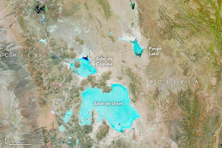 A Salt Bath in Bolivia