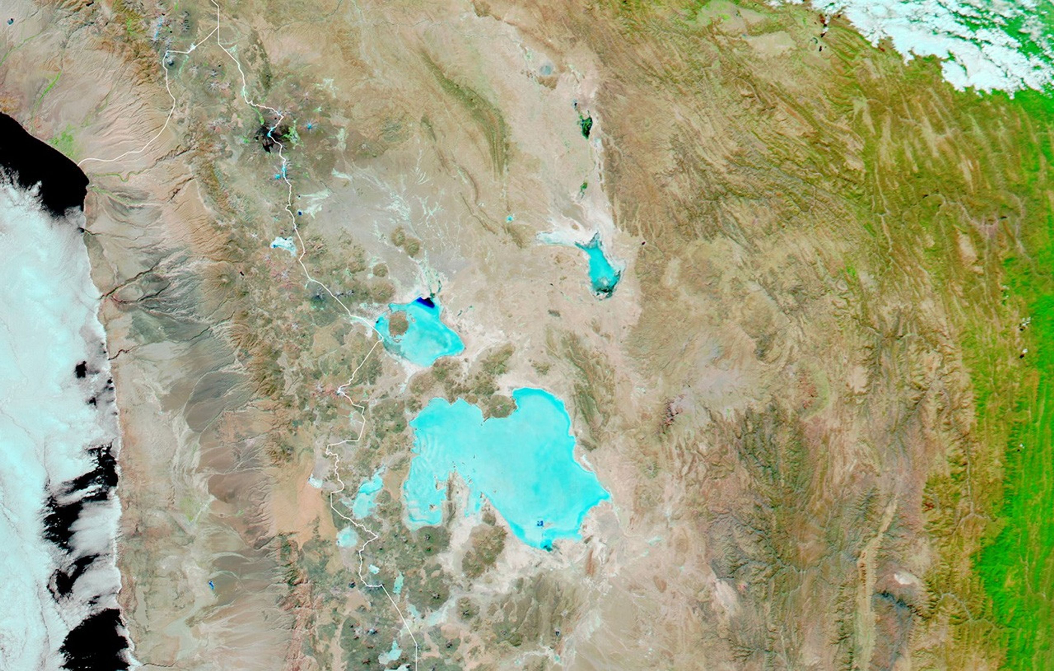 A Salt Bath in Bolivia