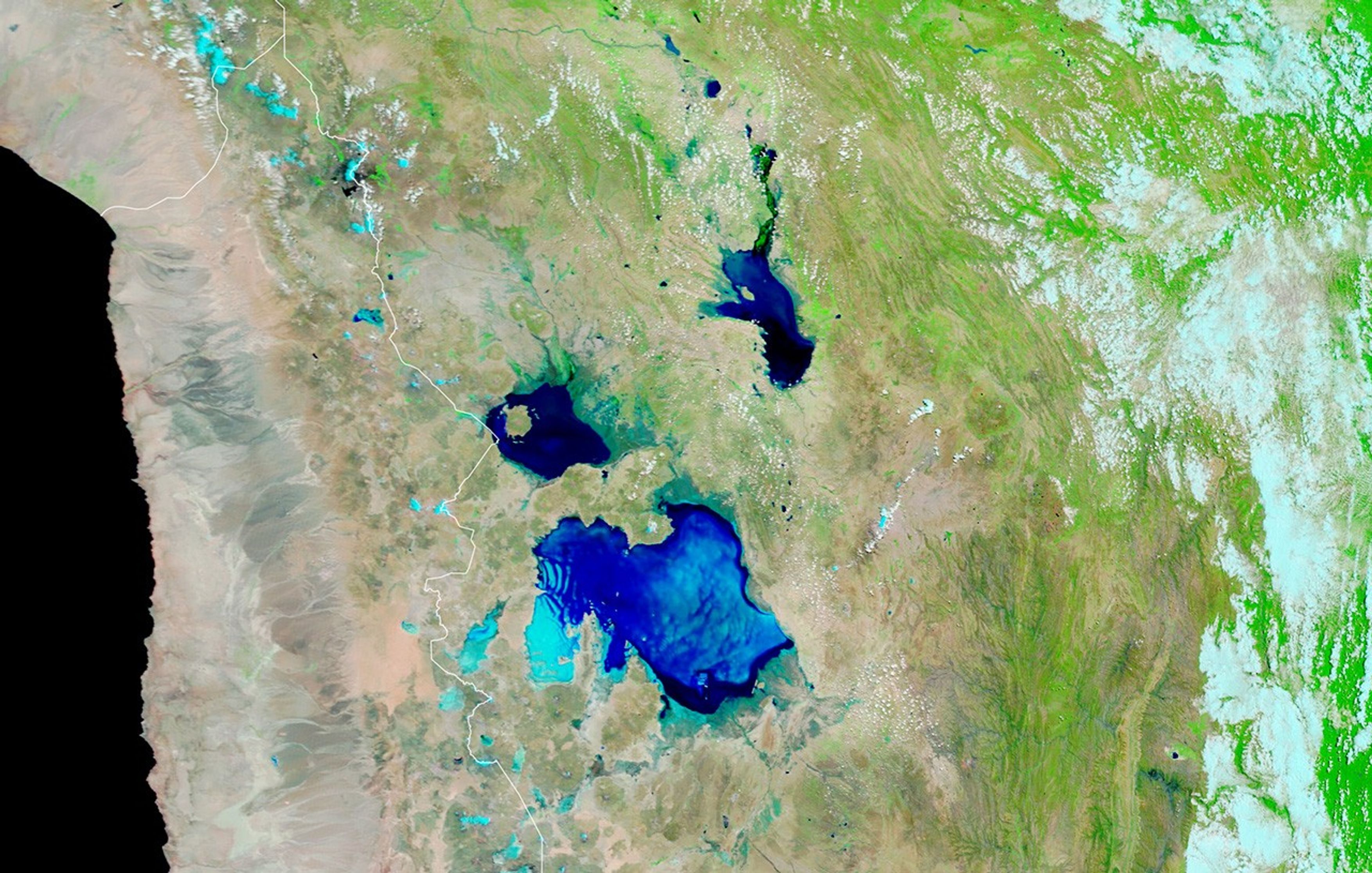 A Salt Bath in Bolivia