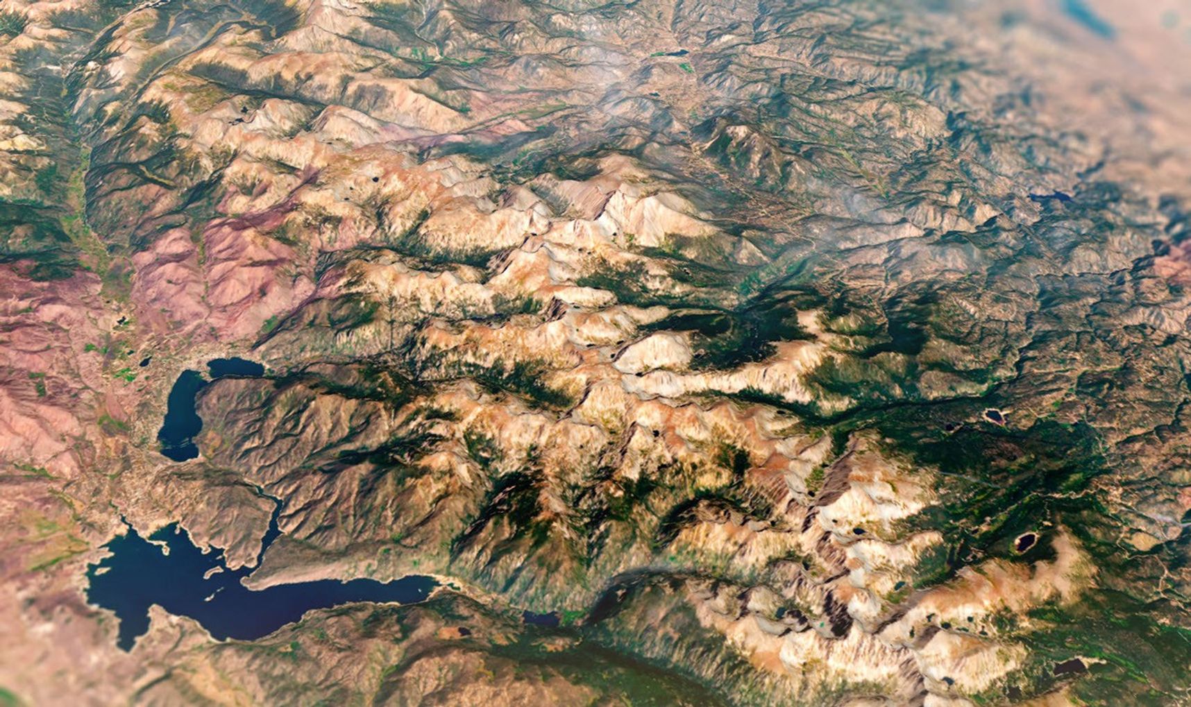 A River Routed Under the Mountains