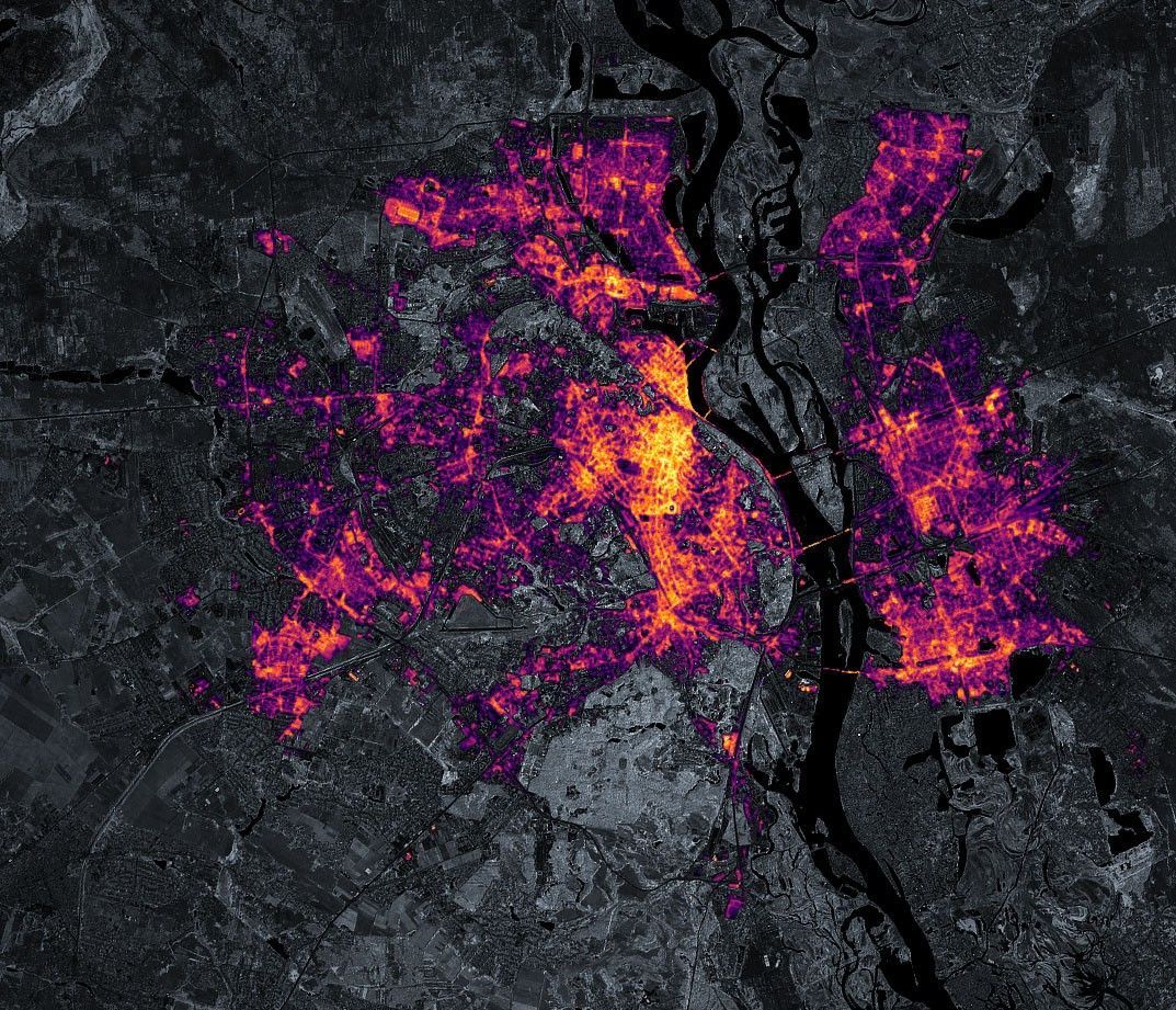 Tracking Night Lights in Ukraine