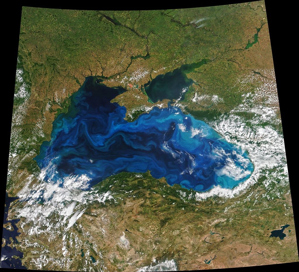Brilliant Color in the Black Sea - NASA Science