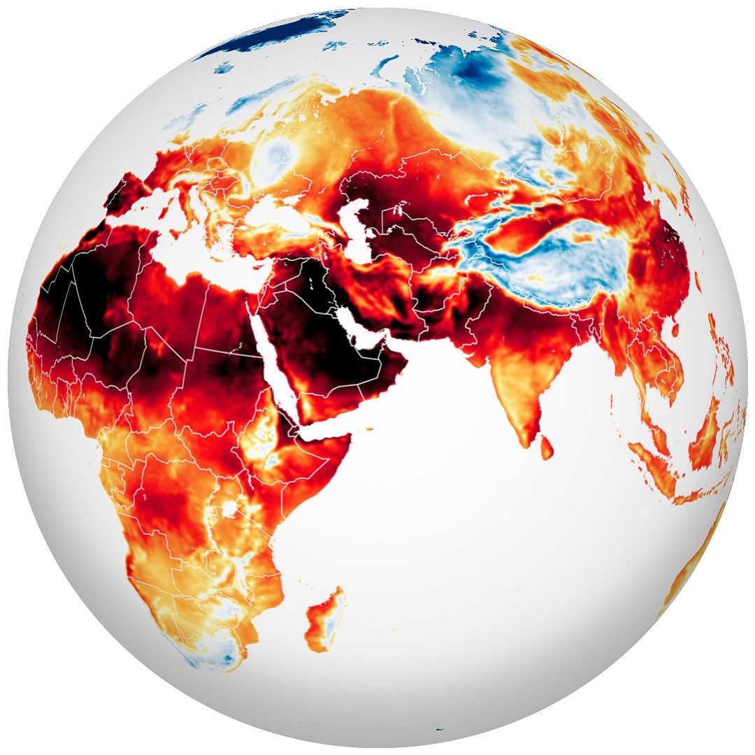Heatwaves and Fires Scorch Europe, Africa, and Asia