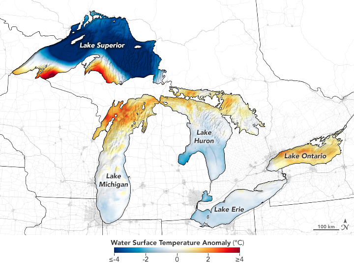A Lake of Superior Cold