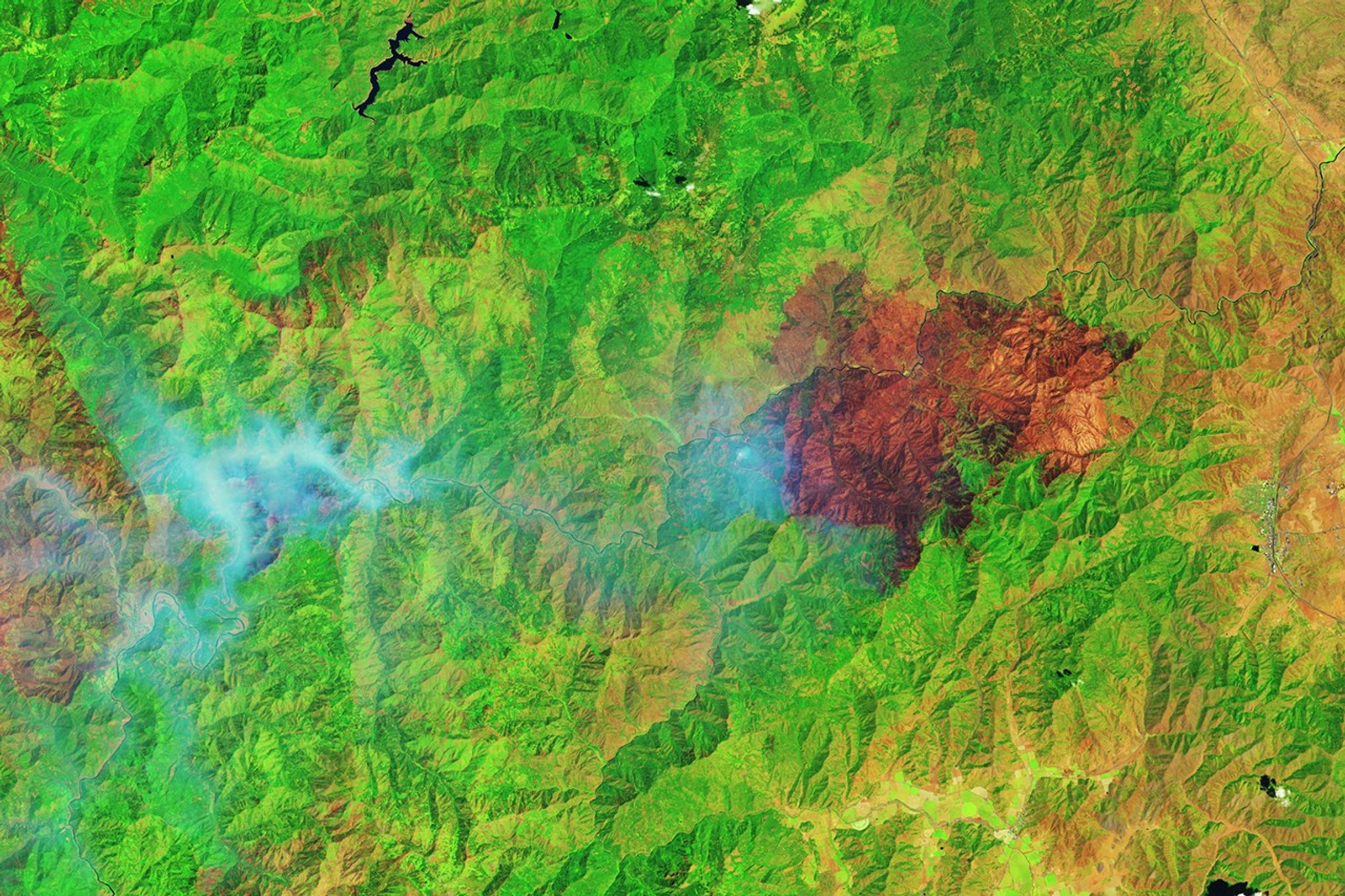 Scarred Land and Smoky Skies