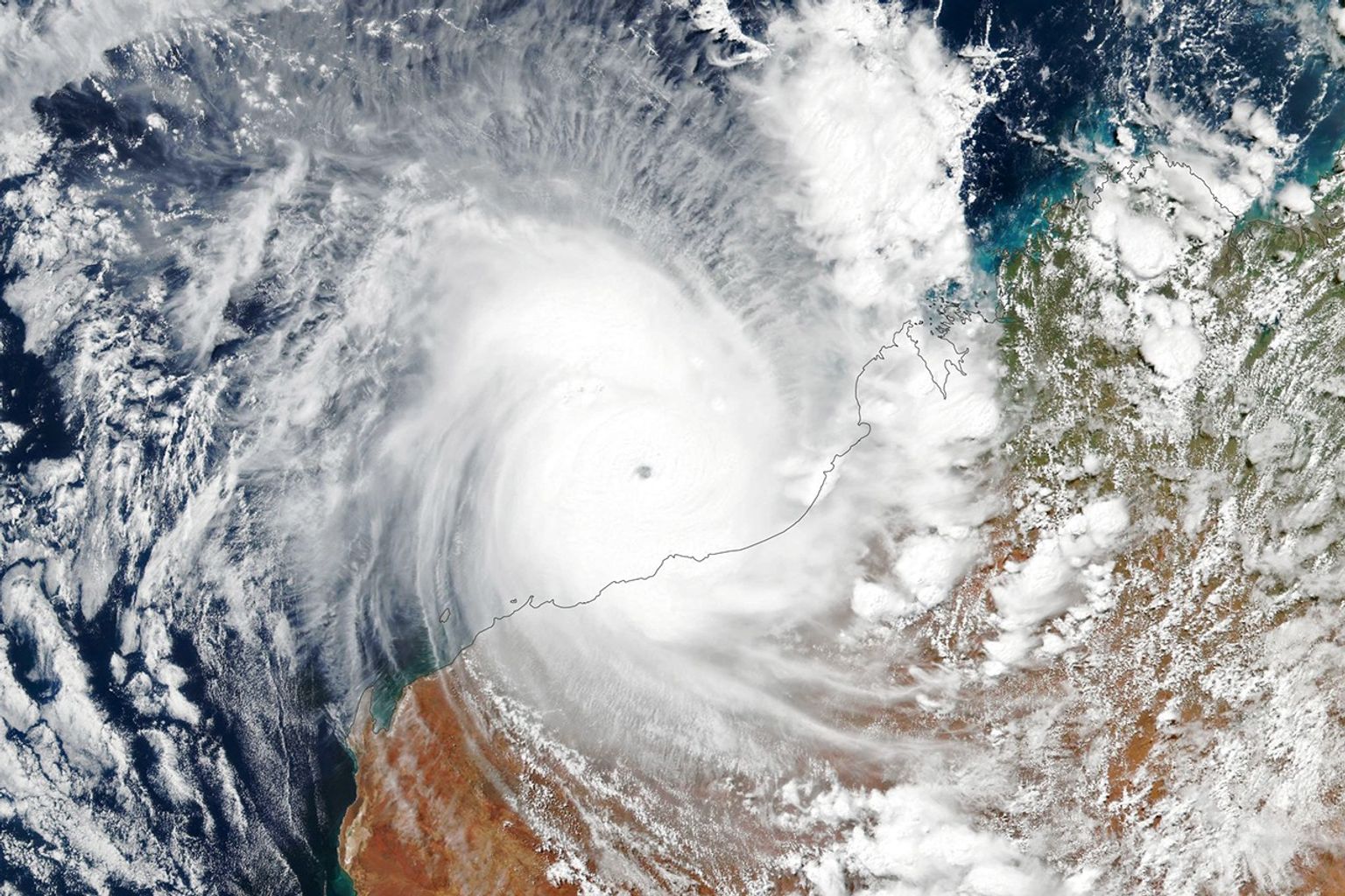 Cyclone Ilsa Reaches Western Australia - NASA Science