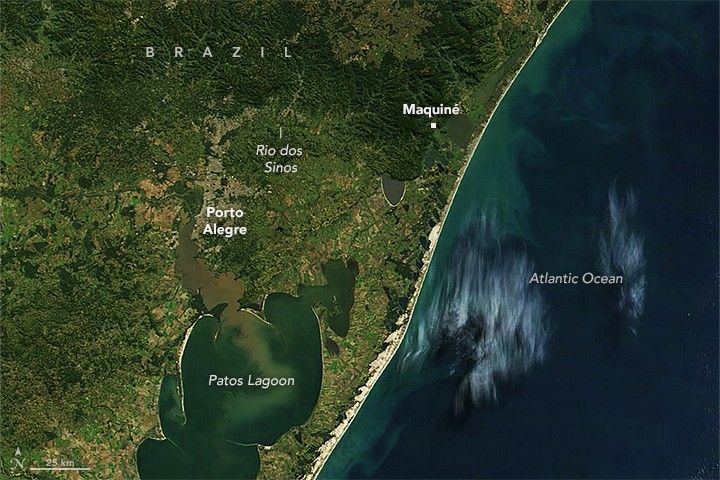 Flooding in Porto Alegre, Brazil