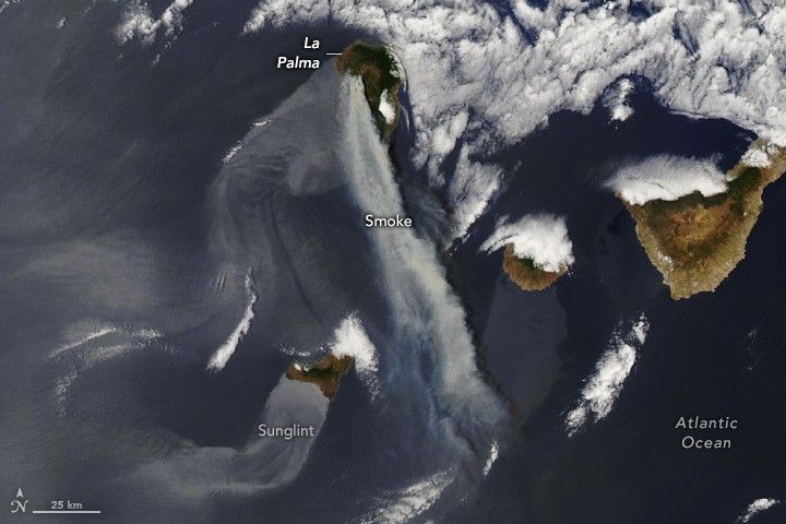 La Palma on Fire - NASA Science