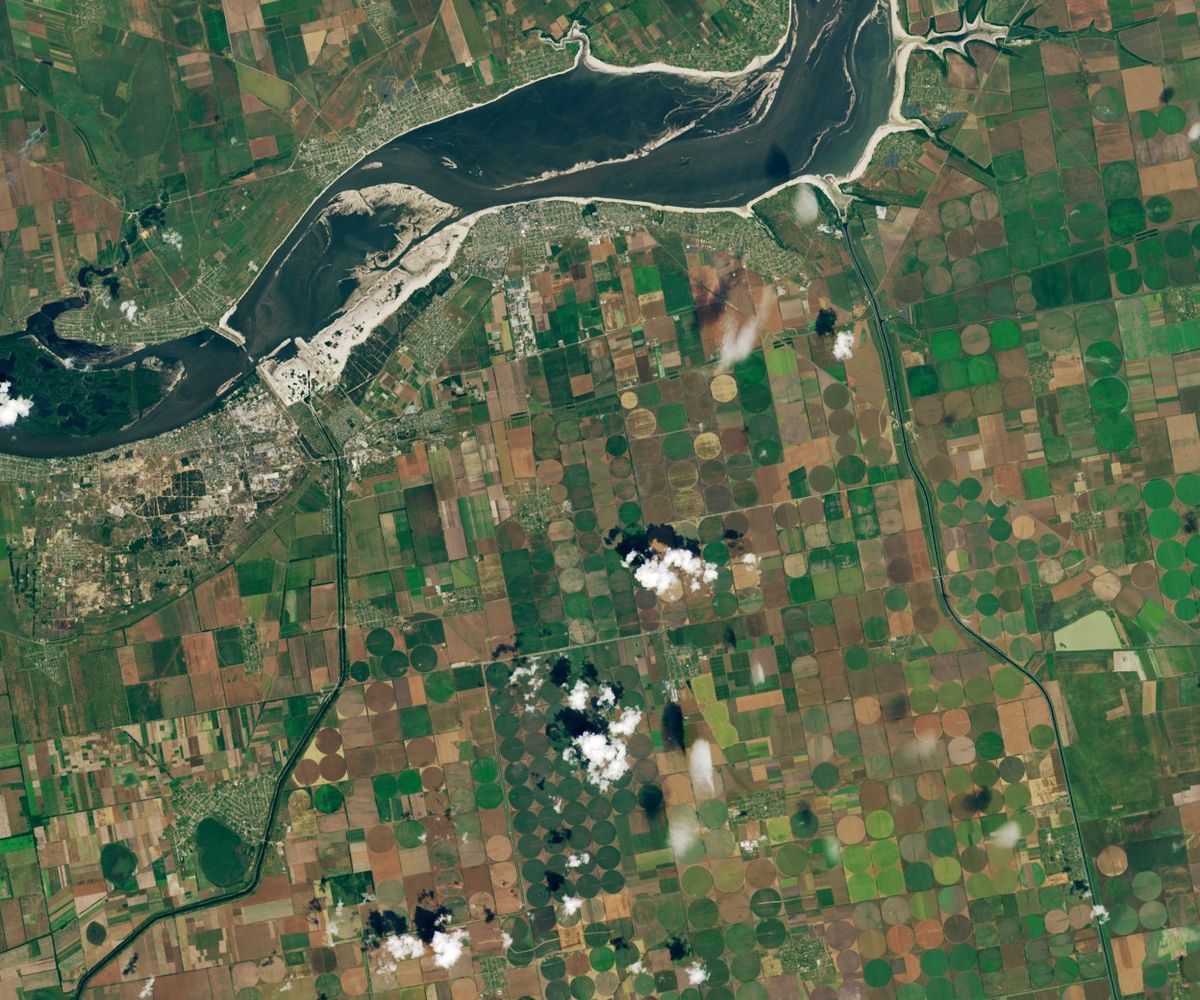 Canals in Ukraine are Drying Up - NASA Science