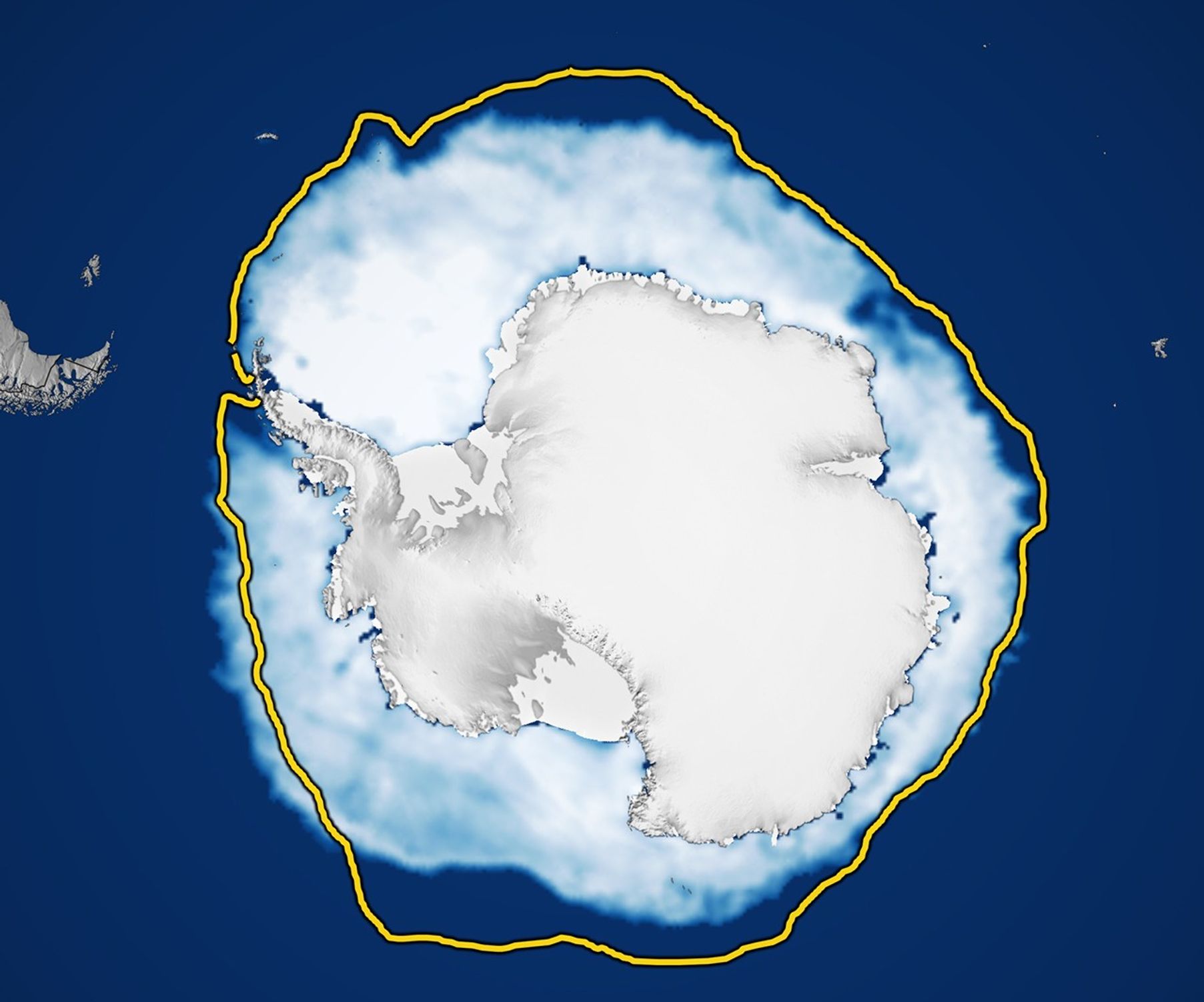 Exceptionally Low Antarctic Sea Ice