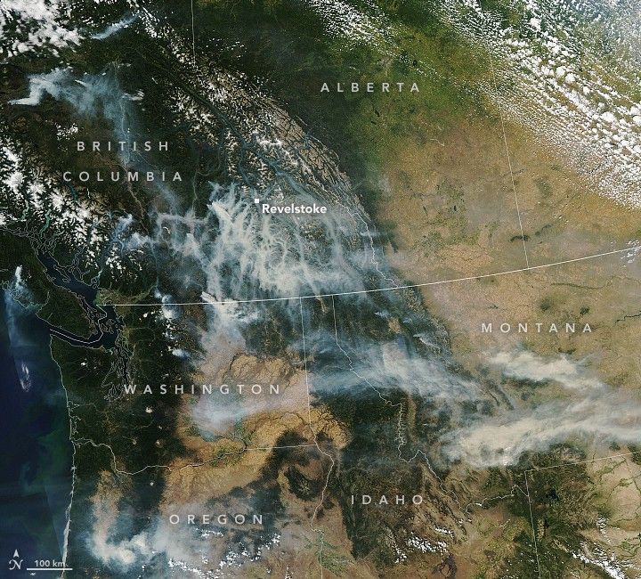 Smoke in the Pacific Northwest