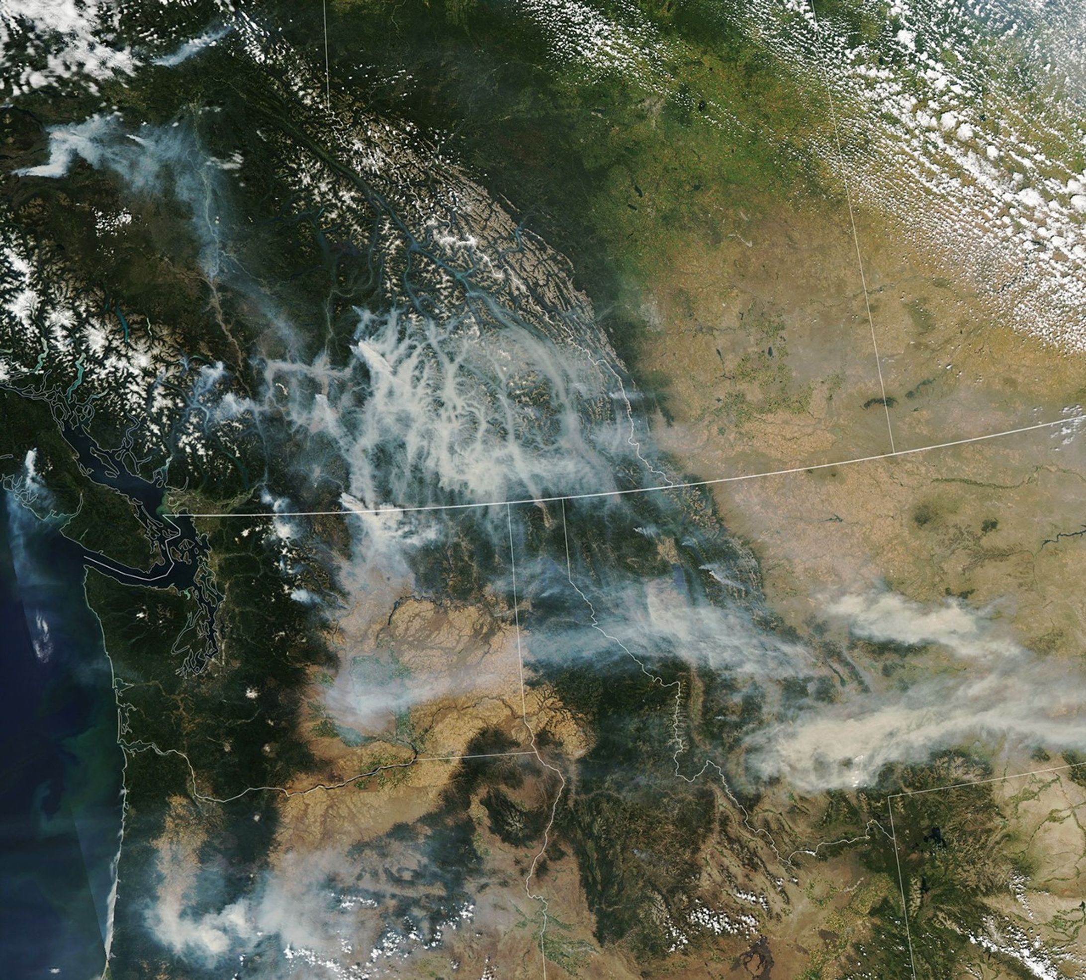 Smoke in the Pacific Northwest