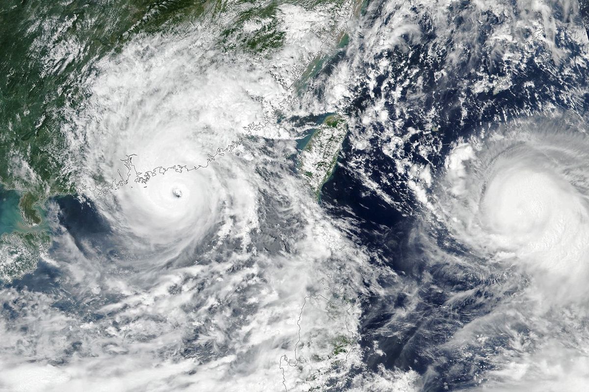 Typhoon Saola Swipes China’s Coast - NASA Science