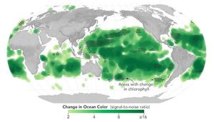 Climate Change Lends New Color to the Ocean - NASA Science