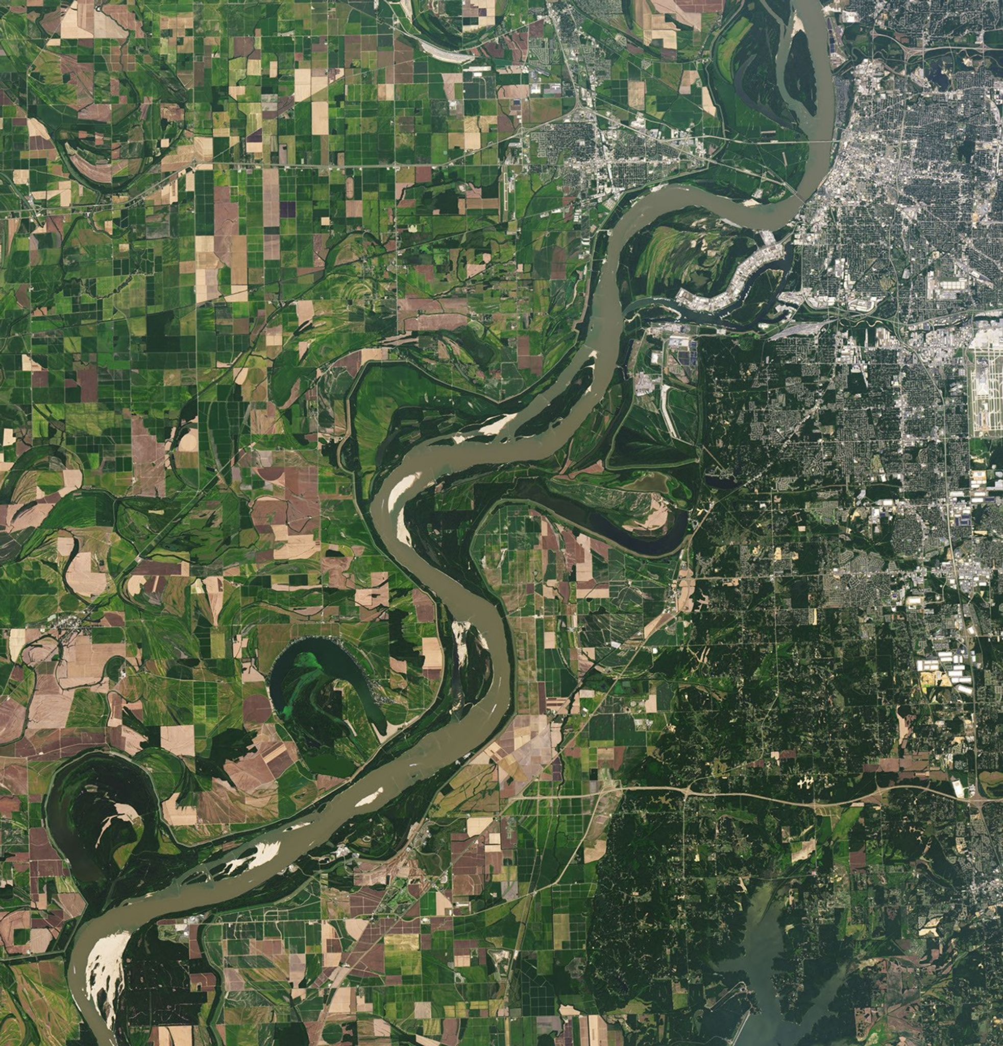 The Mississippi is Mighty Parched - NASA Science