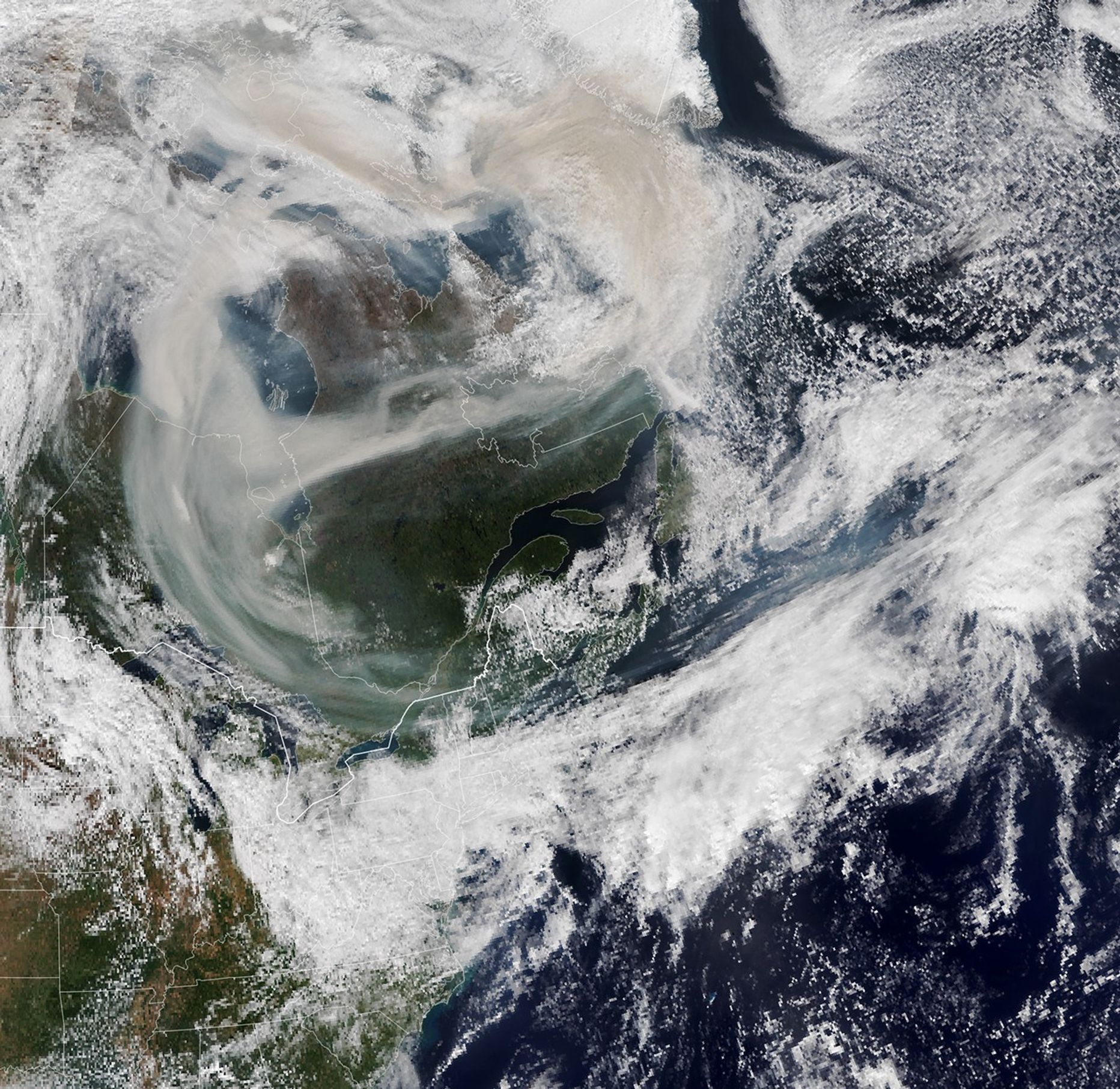 A Smoky Pall Over Canada