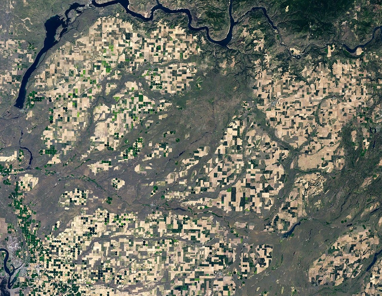 Scars of Ice Age Floods