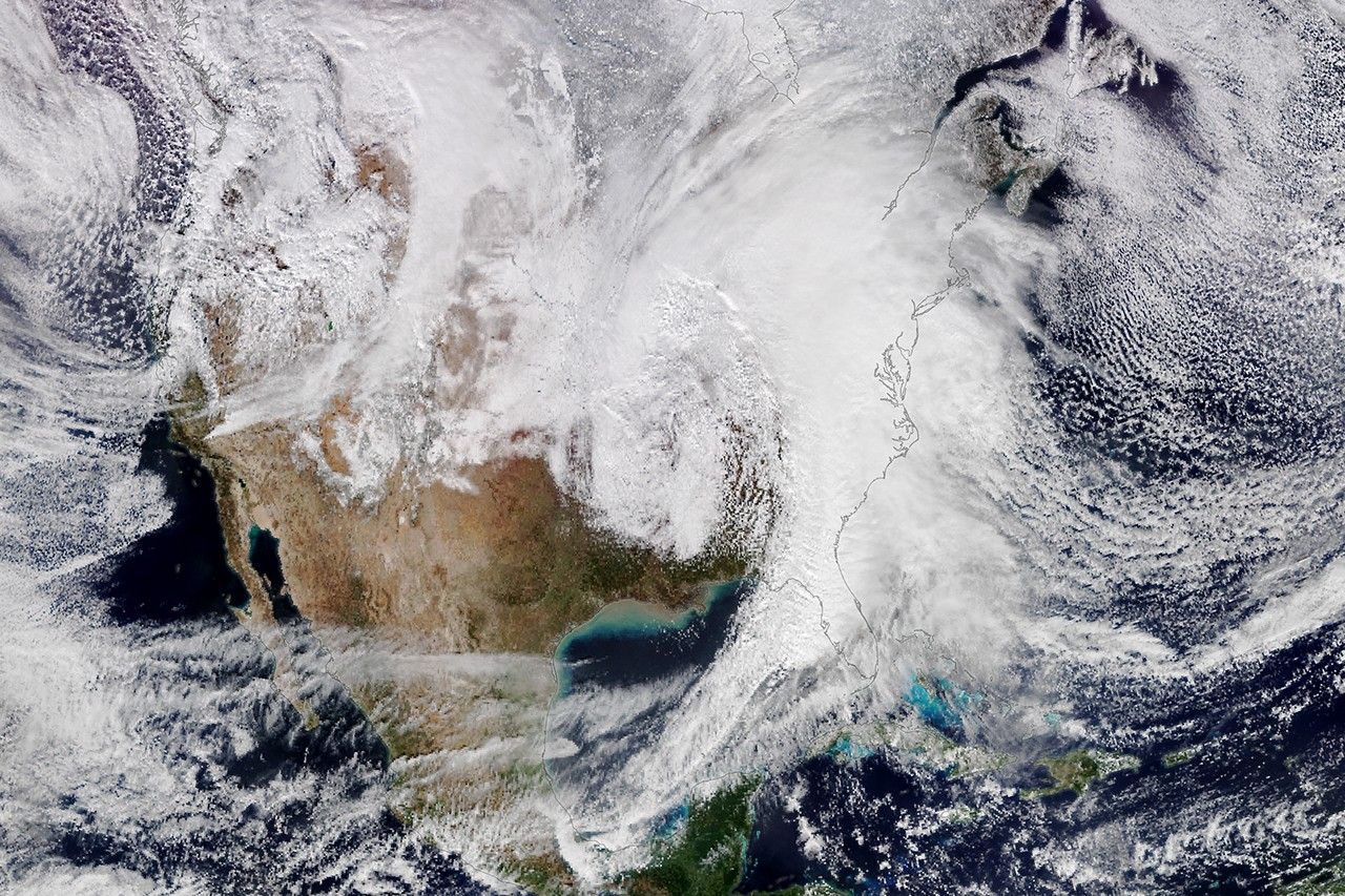 Winter Storm Wallops the U.S. - NASA Science